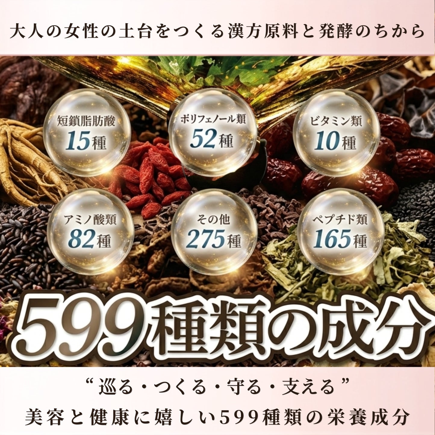 黒とよもぎの美漢酵素　（6箱セット）